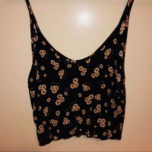 LAST CHANCE Brandy Melville Sunflower 🌻 Crop Tank